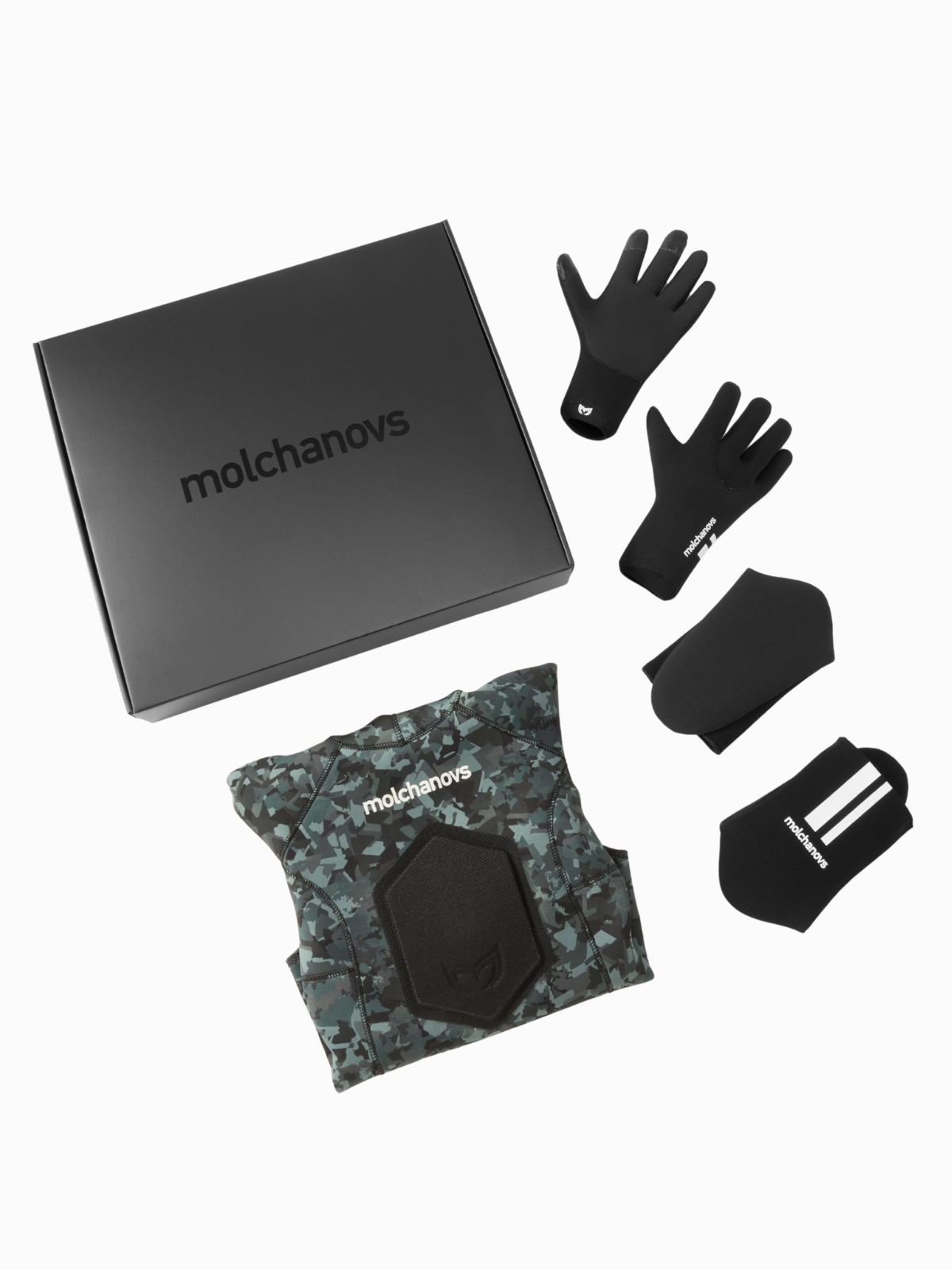 Men’s Spearfishing Wetsuit Double-Lined